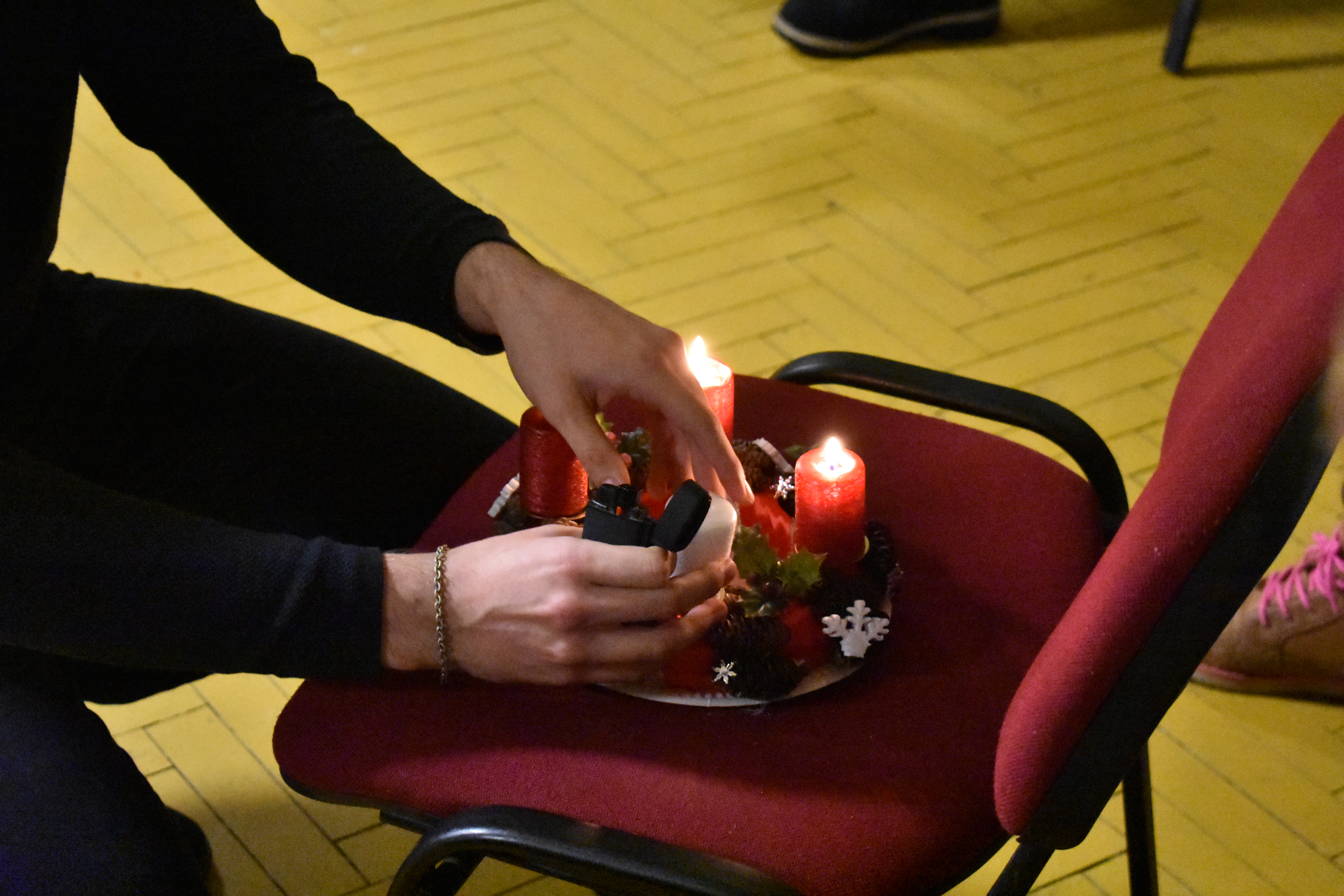 Adventi gyertyagyújtás Gyömrőn